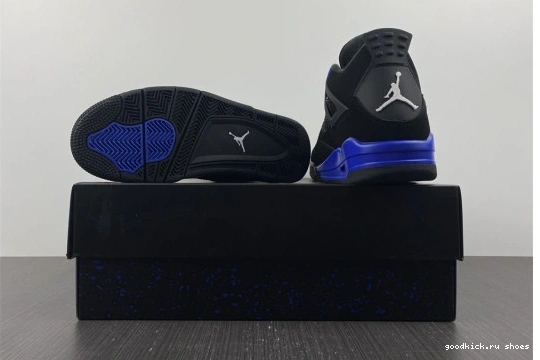 4 THUNDER RETRO CT8527-018 CT8527-018 BLUE JORDAN AIR 0421